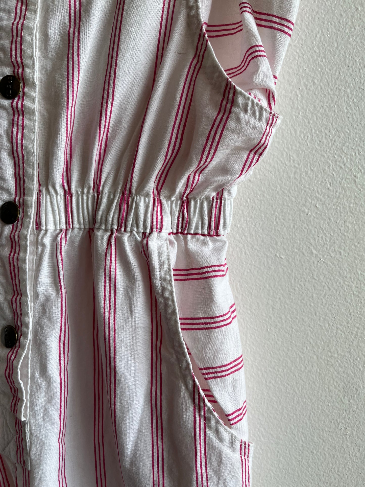 Vintage 1980’s “Ideas” Striped Jumpsuit - La Lovely Vintage 