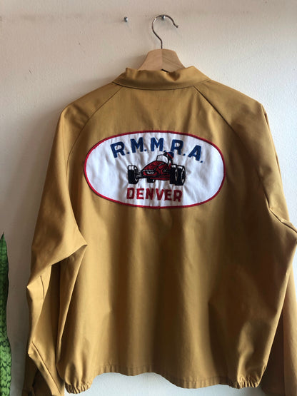 Vintage 1960’s Embroidered Nylon Car Club Jacket - La Lovely Vintage 