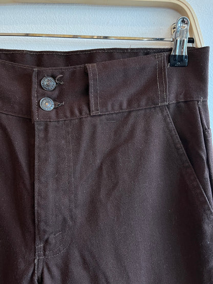 Vintage 1970's Levi’s Flare Pants - Brown