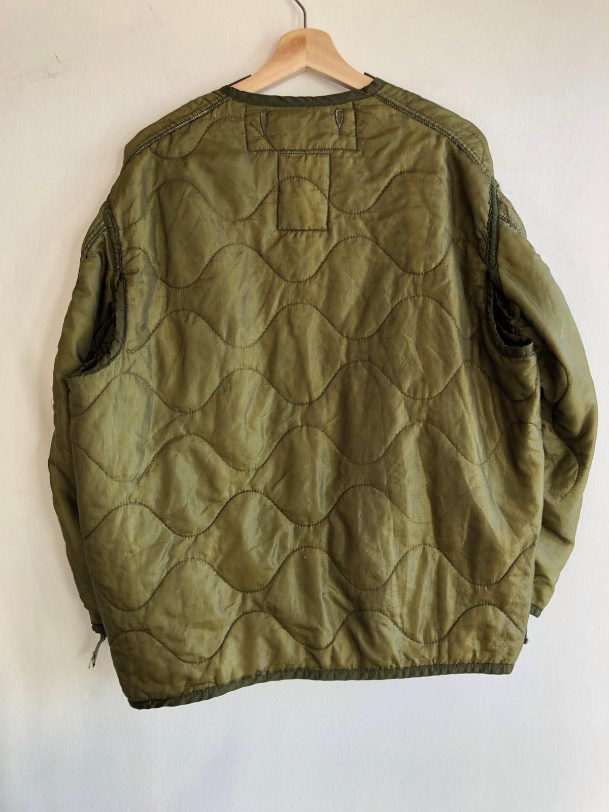 Vintage 1980’s Military Quilted Liner - La Lovely Vintage 