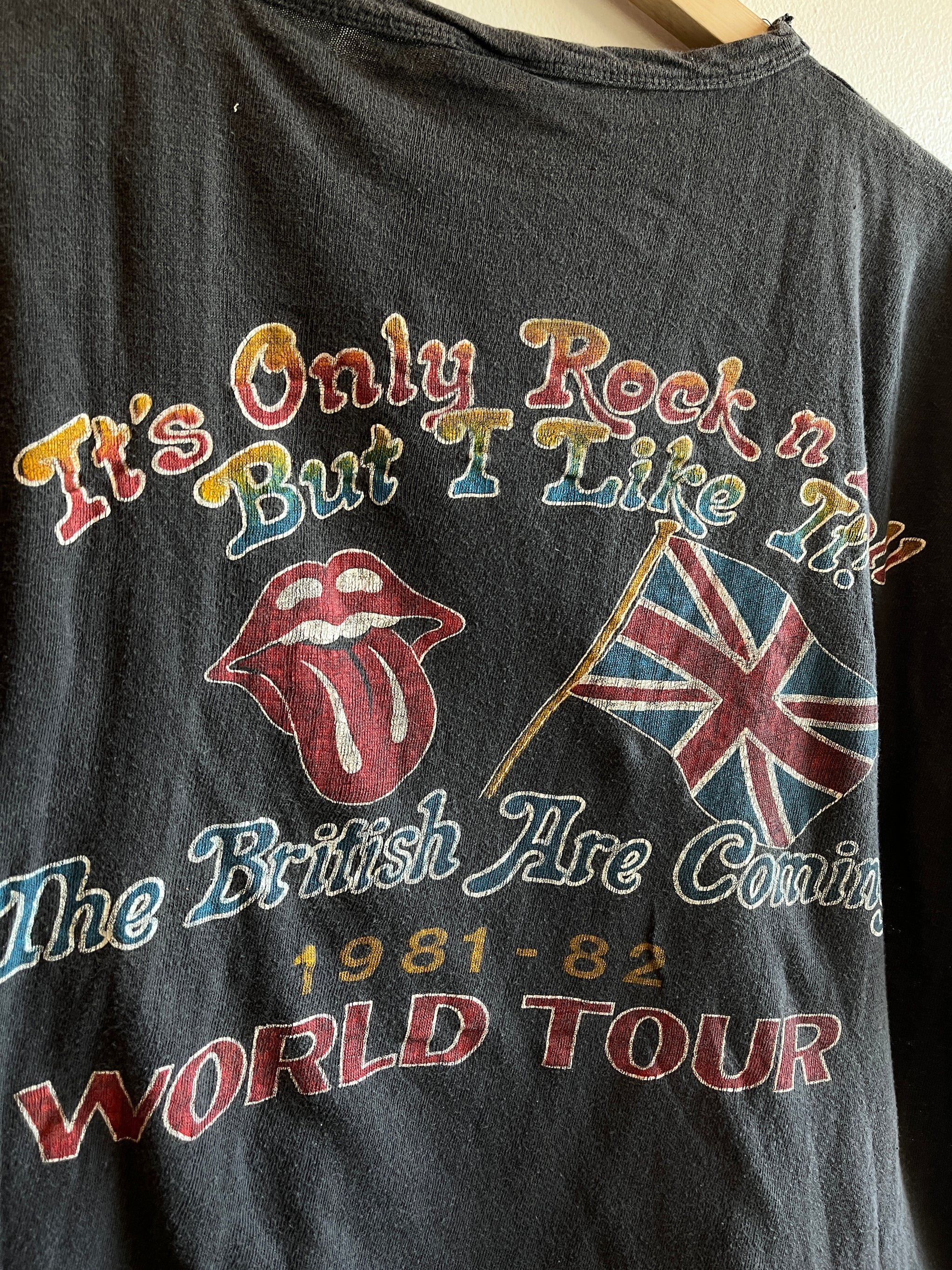 Vintage 1982 Rolling Stones Tour T-Shirt – La Lovely Vintage