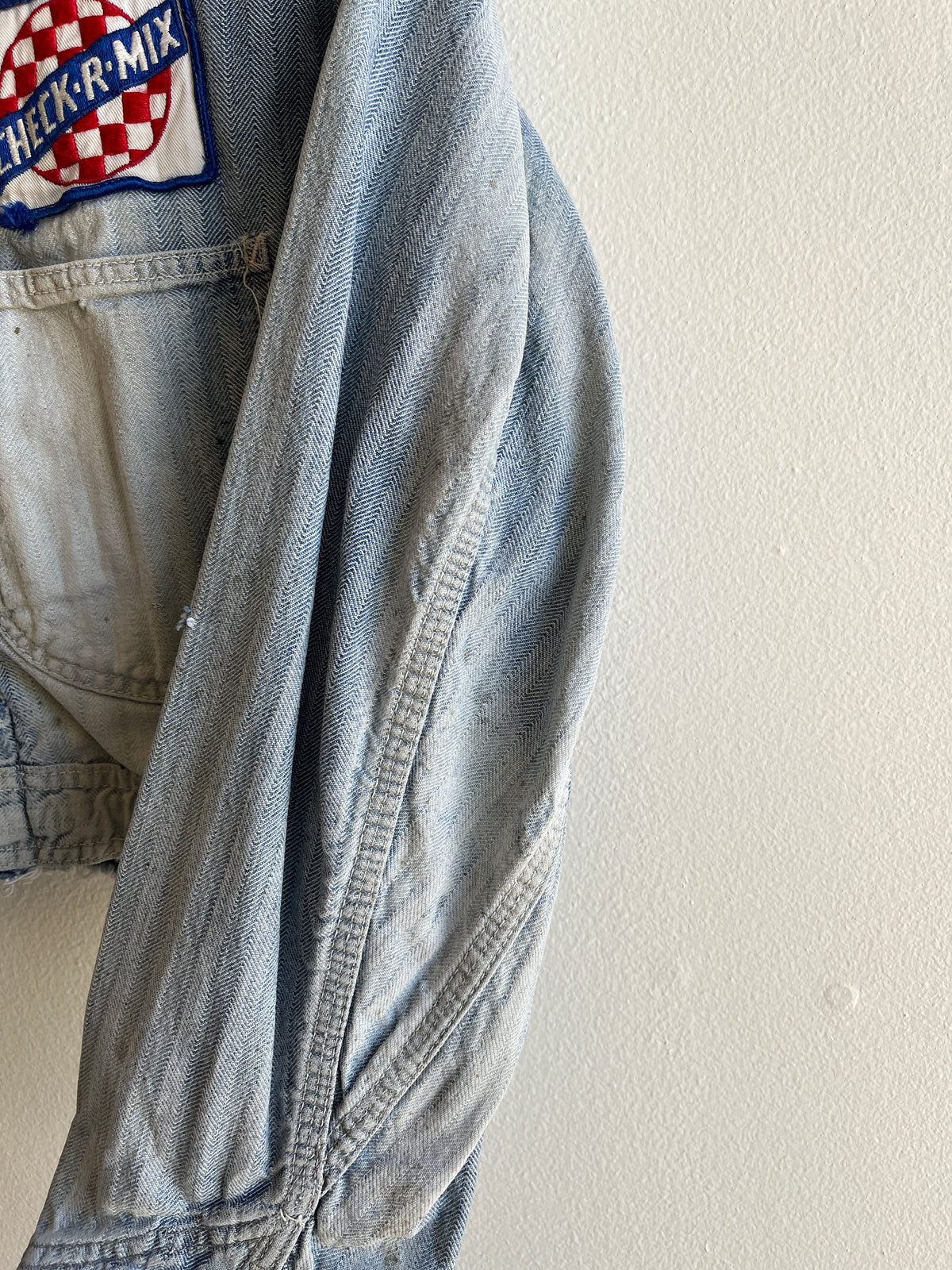 Vintage 1950’s Burlington Chainstitch Denim HBT Jacket