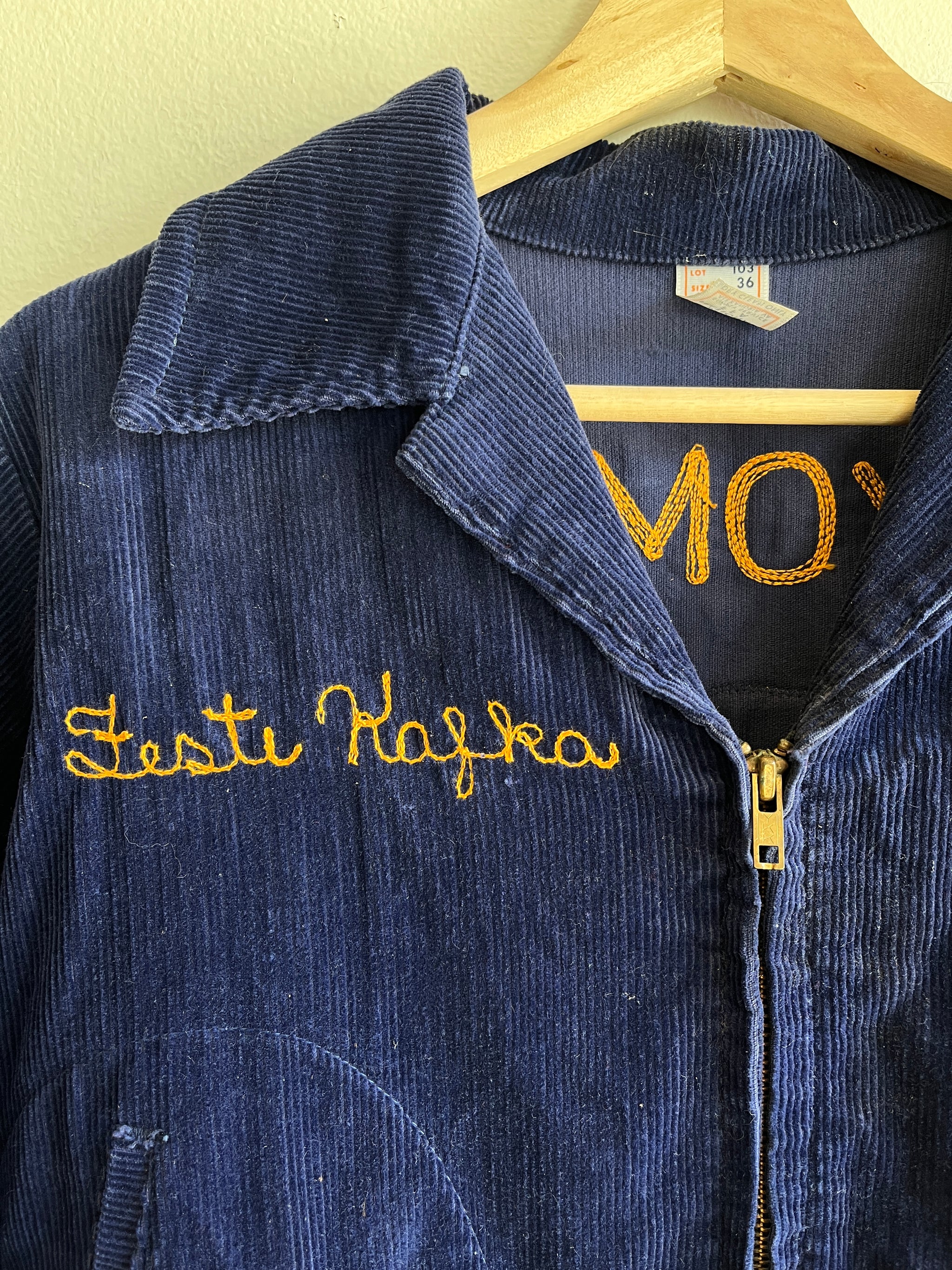 Vintage 1970's F.F.A. Corduroy Work Jacket – La Lovely Vintage