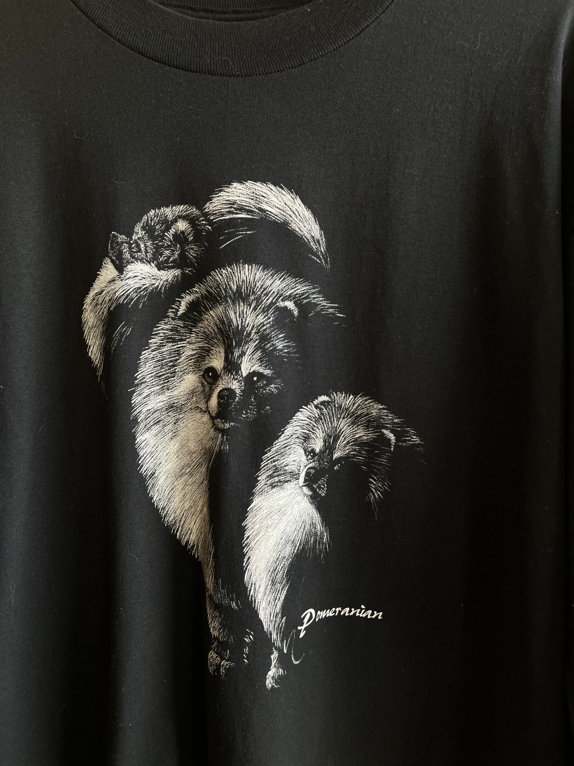 Vintage 1990’s Pomeranian Longsleeve T-Shirt - La Lovely Vintage 