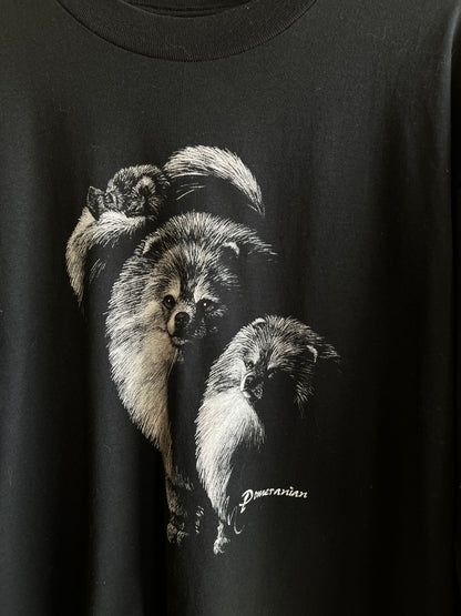 Vintage 1990’s Pomeranian Longsleeve T-Shirt - La Lovely Vintage 