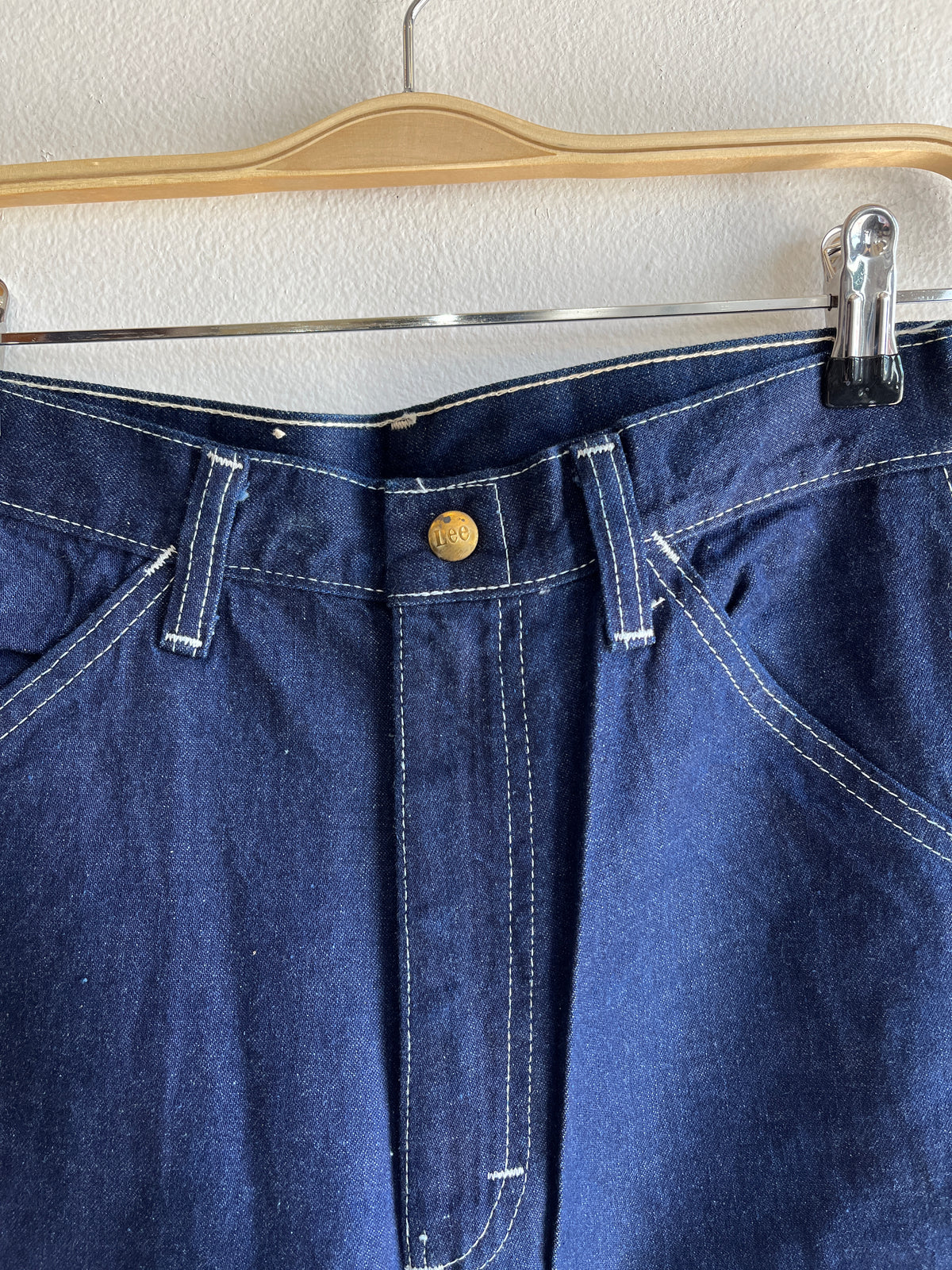 Vintage 1970’s/1980’s Lee Denim Carpenter Jeans - La Lovely Vintage 