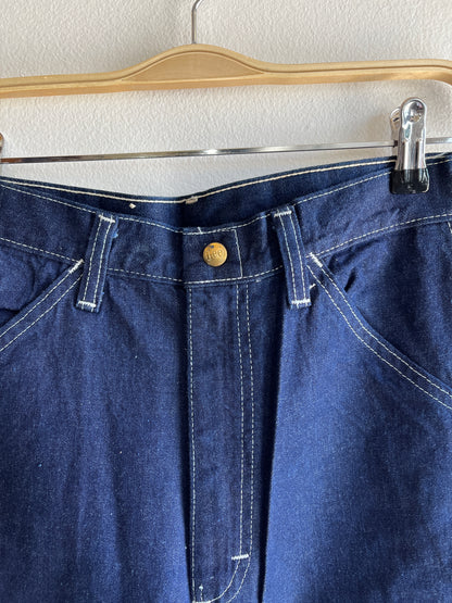 Vintage 1970’s/1980’s Lee Denim Carpenter Jeans - La Lovely Vintage 