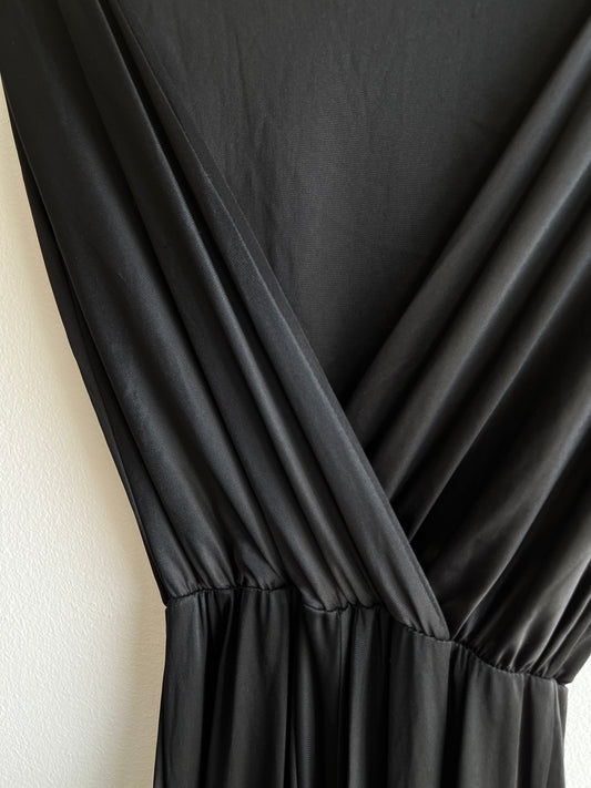 Vintage 1980’s Cross-Body Sleeveless Jumpsuit