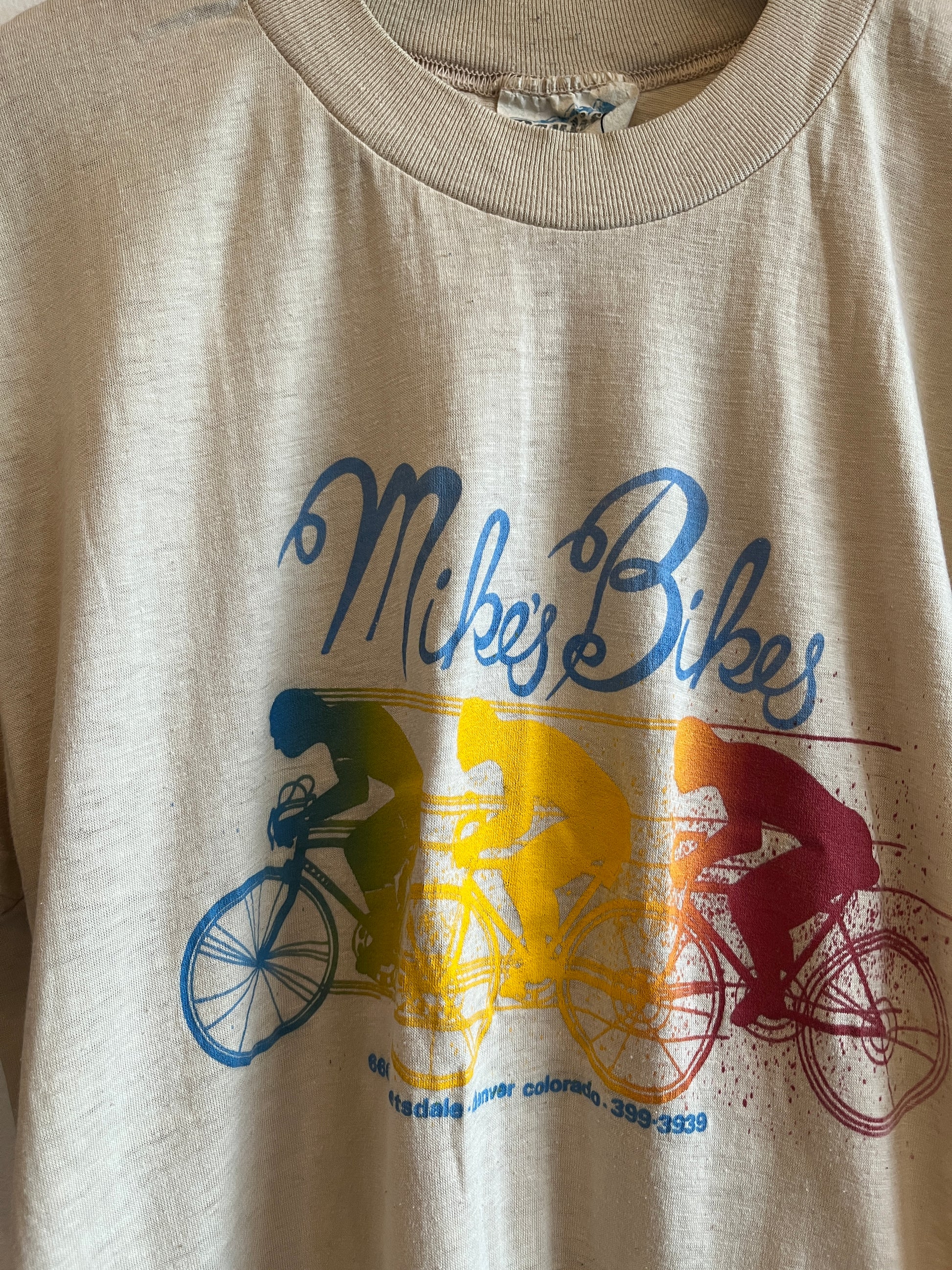 Vintage 1970/80’s Mike’s Bikes T-Shirt - La Lovely Vintage 