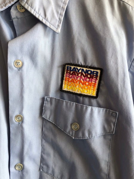 Vintage 1960’s Embroidered Short-Sleeve Work Shirt