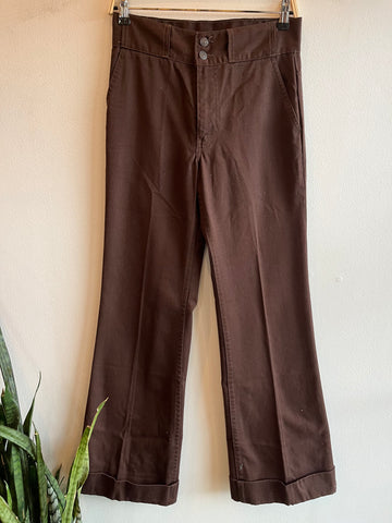 Vintage 1970's Levi’s Flare Pants - Brown