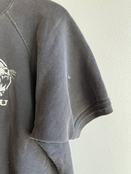 Vintage 1950’s Washington State University Short-Sleeve Sweatshirt - La Lovely Vintage 