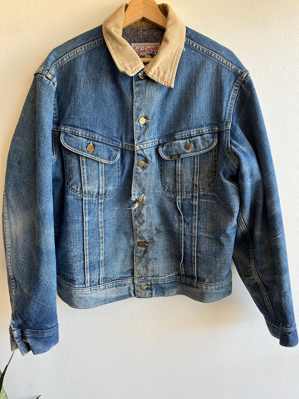 Vintage 1970’s Lee Stormrider denim trucker jacket