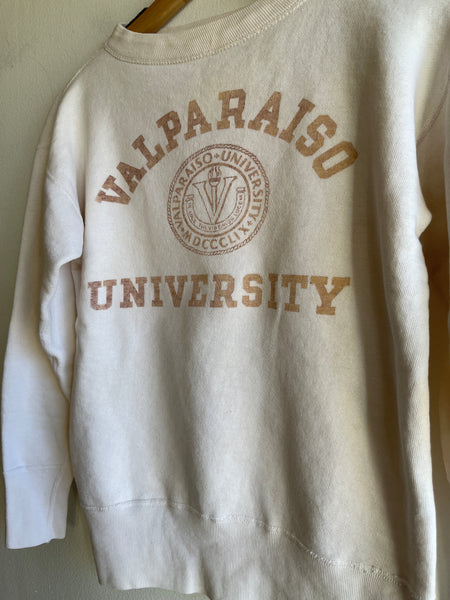 Vintage 1950’s Champion “Running Man” Valparaiso University Sweatshirt