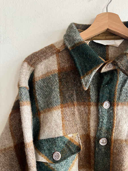 Vintage 1970’s Woolrich Flannel Shirt Jacket