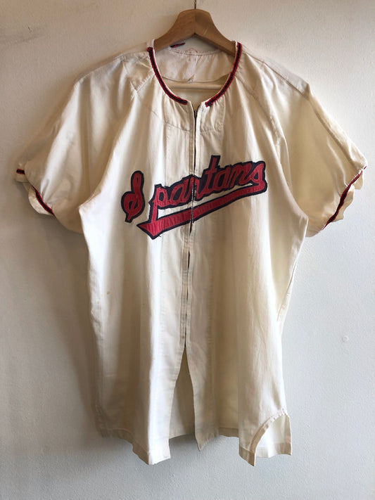 Vintage 1950’s Spartans Baseball Jersey - La Lovely Vintage 