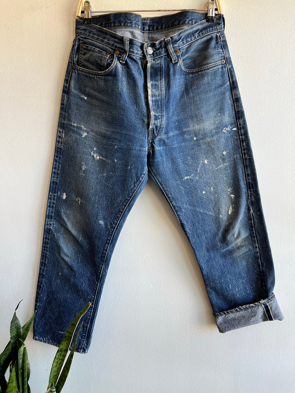 Vintage 1960’s Levi’s “Big E” 501 Denim Jeans - La Lovely Vintage 