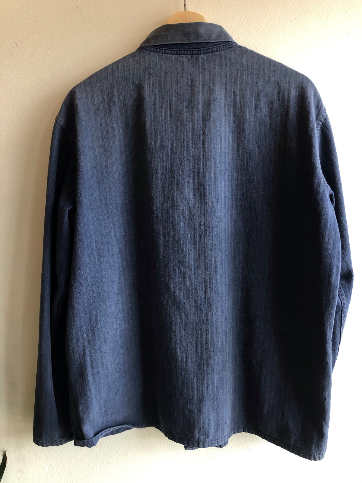 Vintage 1970s French HBT Chore Coat - La Lovely Vintage 