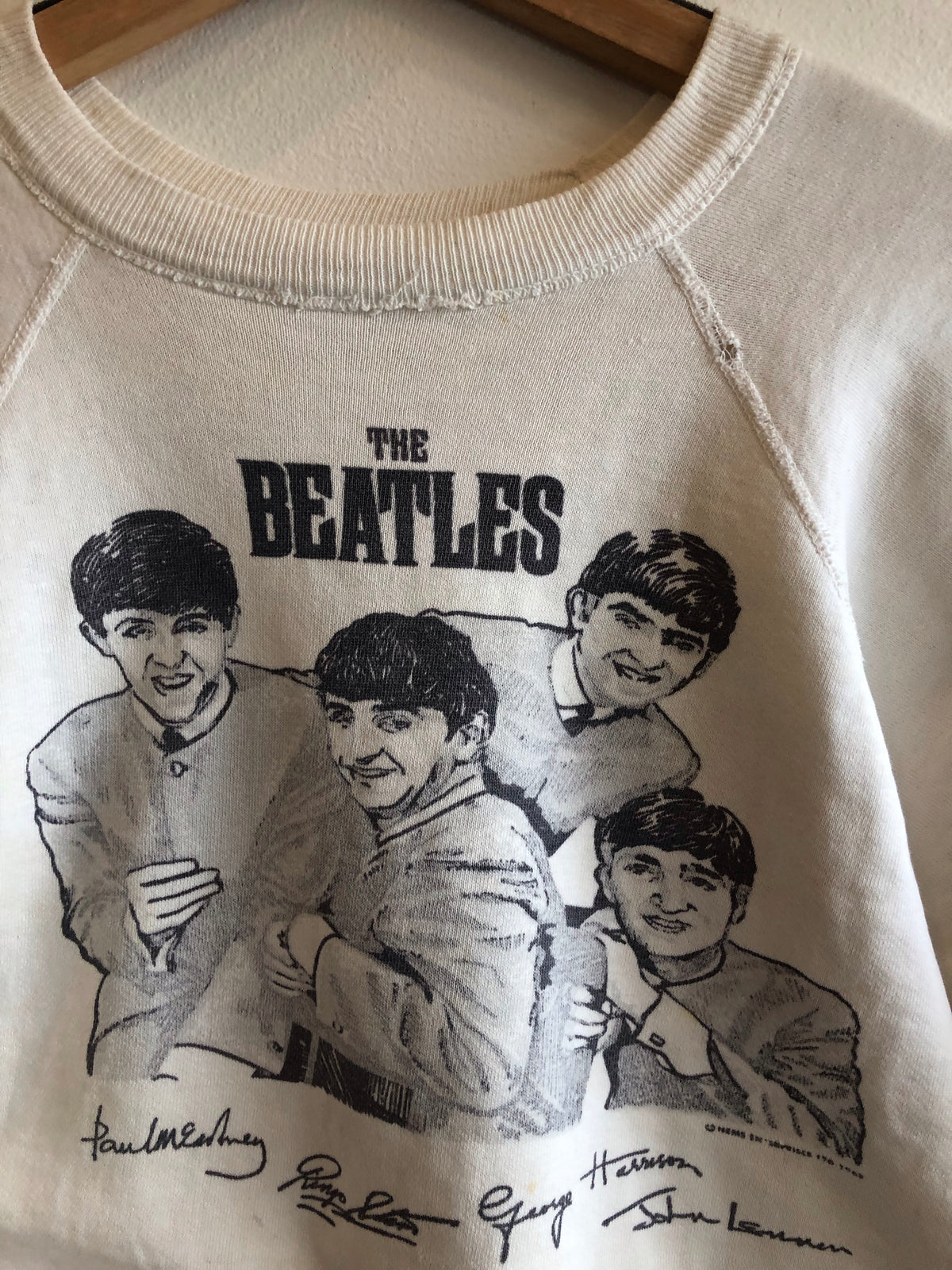 Vintage 1963 The Beatles Sweatshirt - La Lovely Vintage 