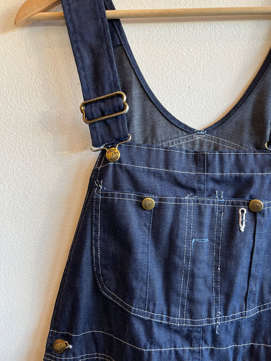 Vintage 1960/1970’s Sears Denim Overalls - La Lovely Vintage 