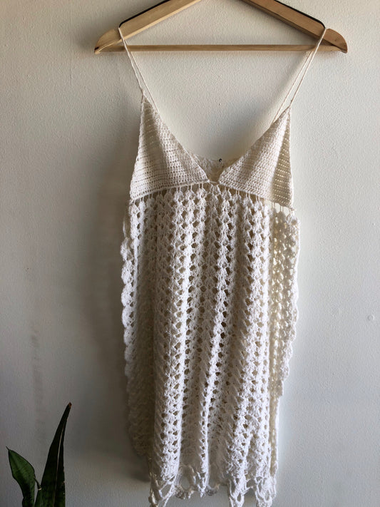 Vintage 1960/1970’s Knitted Crochet Top - La Lovely Vintage 
