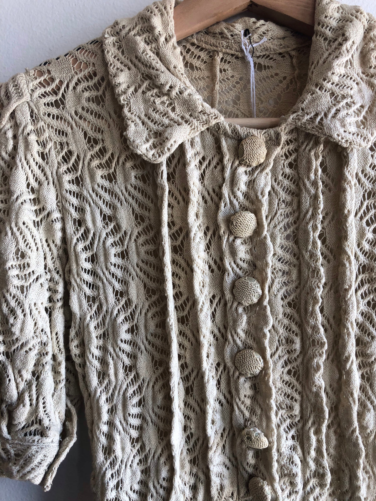 Vintage 1950’s Knitted Cotton Dress - La Lovely Vintage 