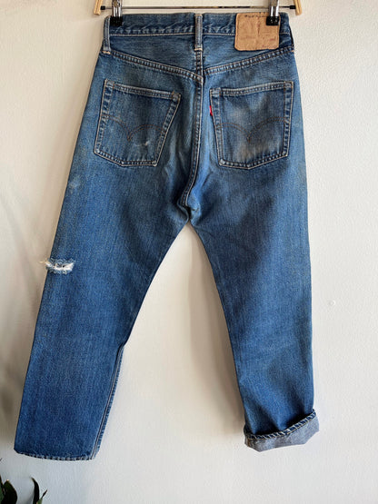 Vintage 1960’s Levi’s 501 “Big E” Denim Jeans - La Lovely Vintage 