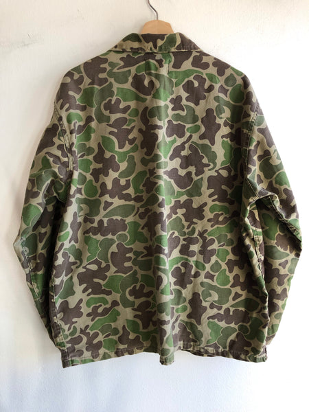 Vintage 1960’s Duck Camo Hunting Chore Coat