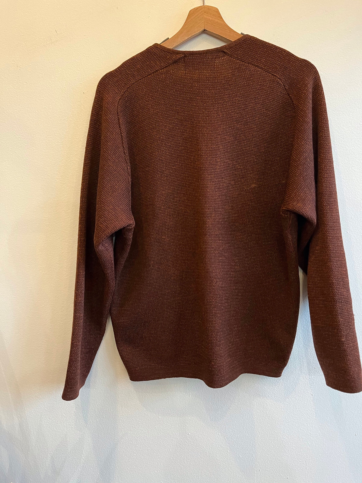 Vintage 1960’s Burnt Orange Cardigan - La Lovely Vintage 
