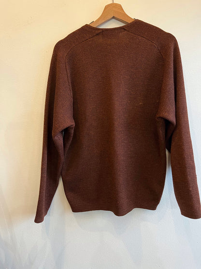 Vintage 1960’s Burnt Orange Cardigan - La Lovely Vintage 