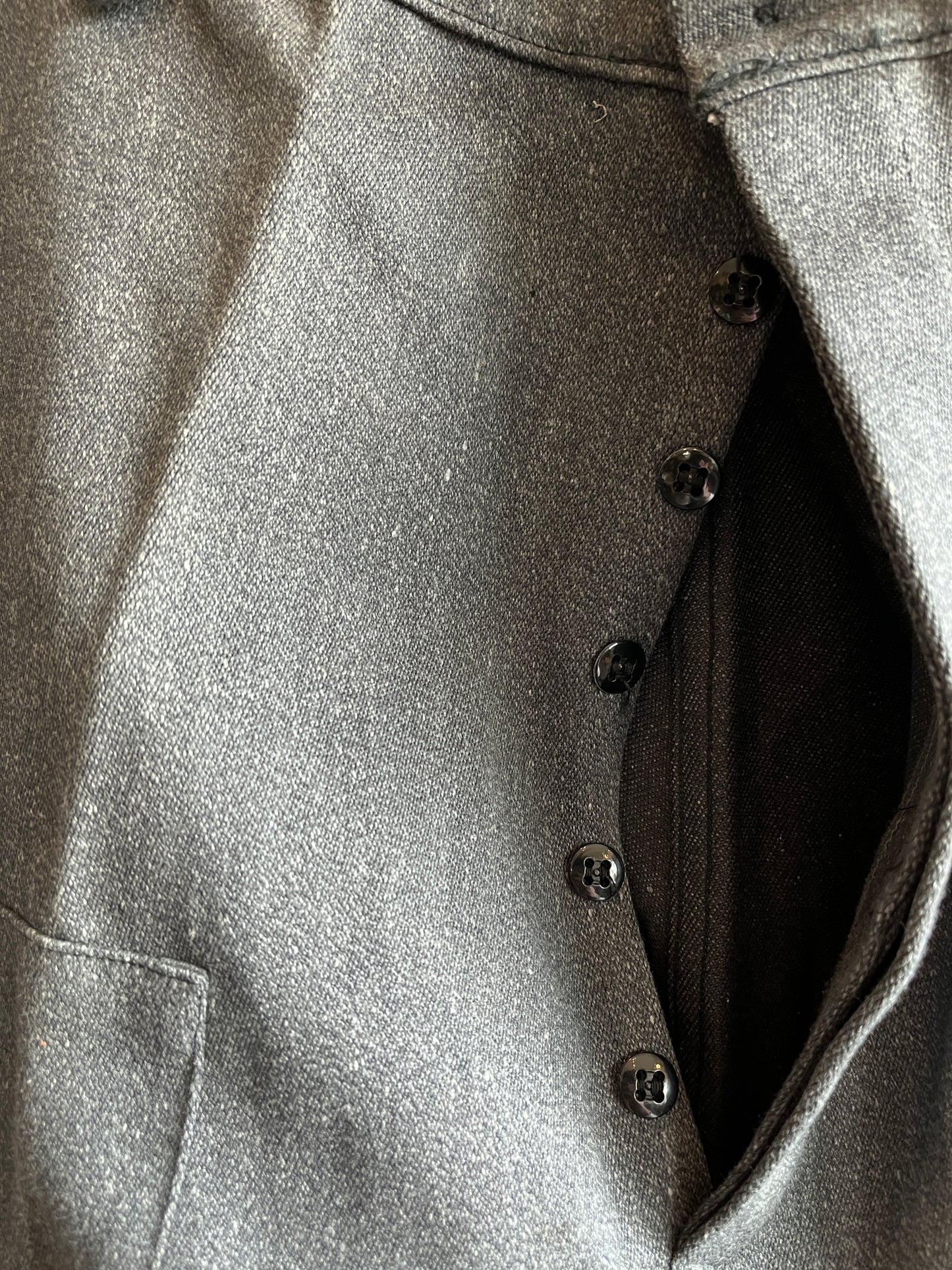 Vintage Deadstock Salt and Pepper “Bradmill Cloth” Work Pants