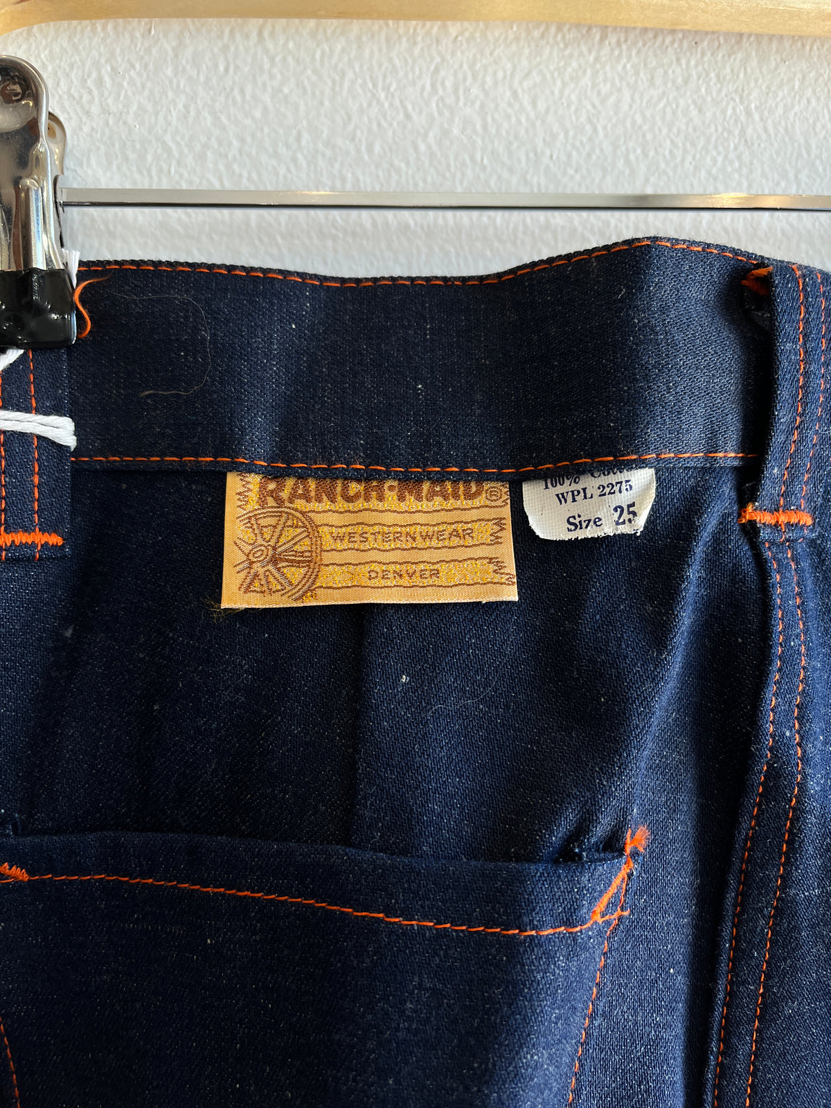 Vintage 1950’s “Ranch Maid” Deadstock Denim Jeans - La Lovely Vintage 