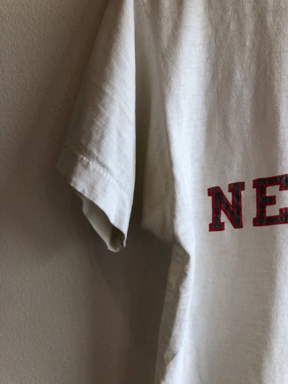Vintage 1970’s University of New Mexico Champion “Blue Bar” T-Shirt - La Lovely Vintage 