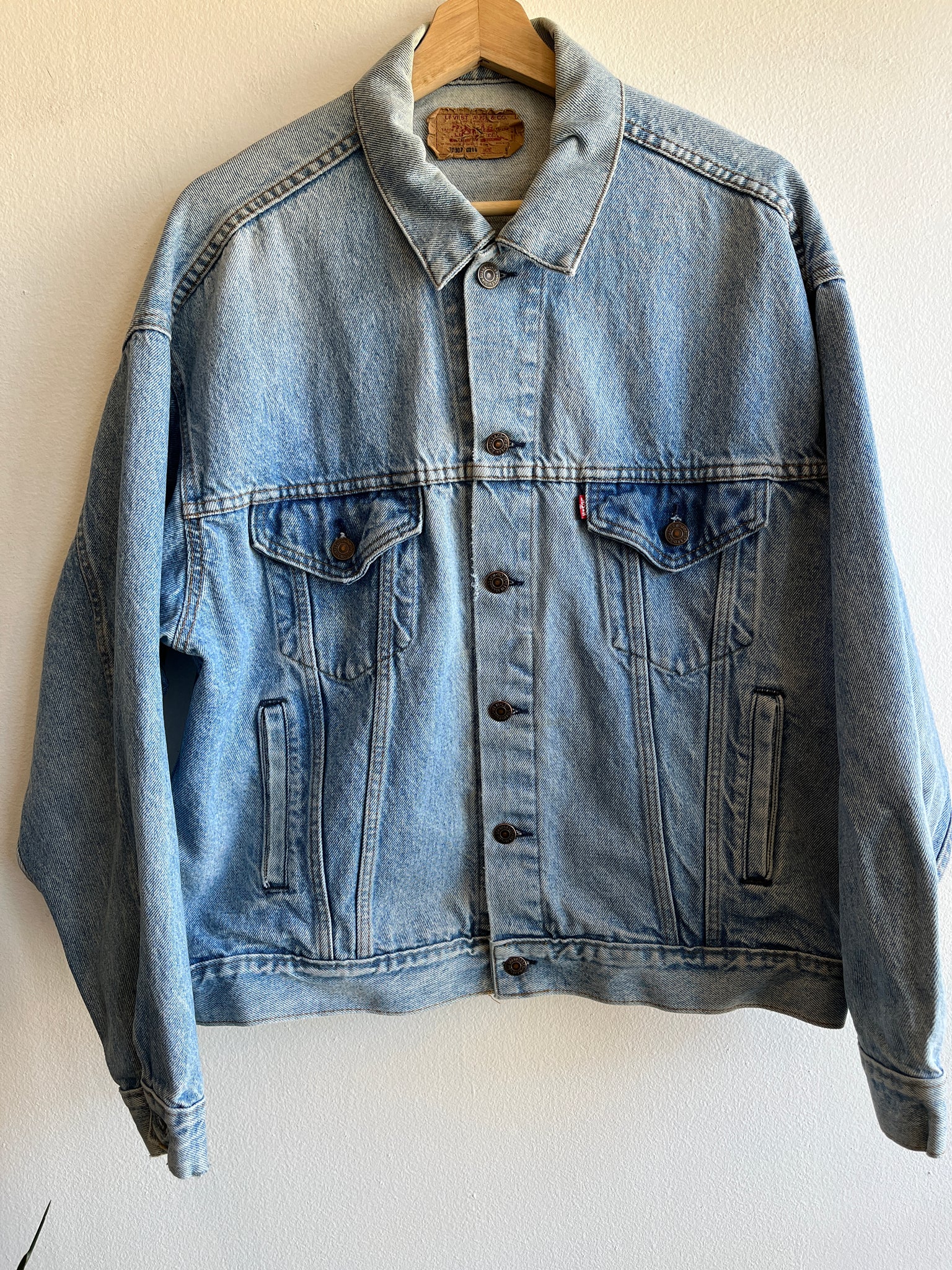 Vintage 1980’s Levi’s Type 4 denim trucker jacket
