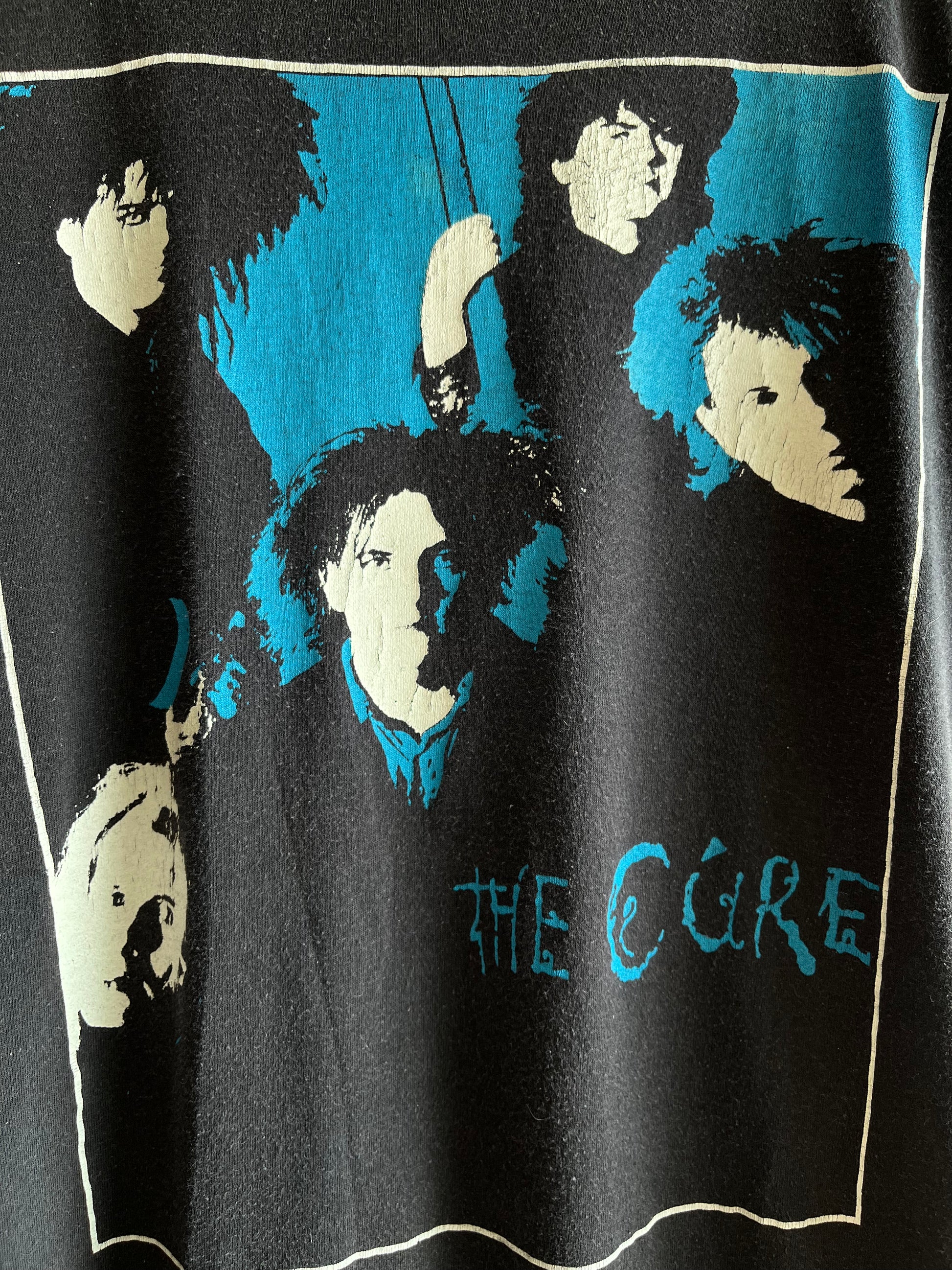 Authentic Vintage 1980’s The Cure band T-Shirt - La Lovely Vintage 