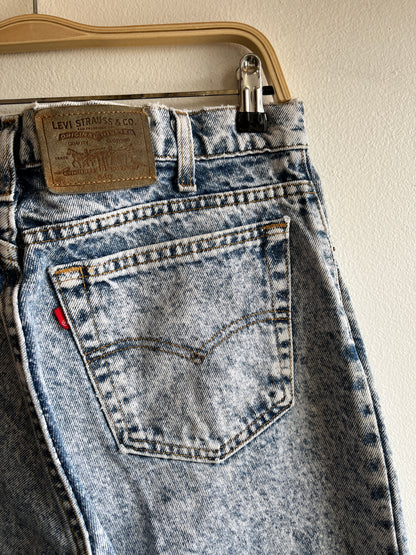 Vintage 1980’s Levi’s 540 Acid Wash Denim Jeans - La Lovely Vintage 
