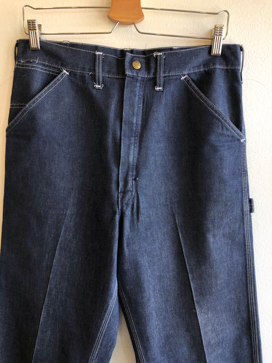 Vintage 1970’s Sears Denim Carpenter Jeans - La Lovely Vintage 