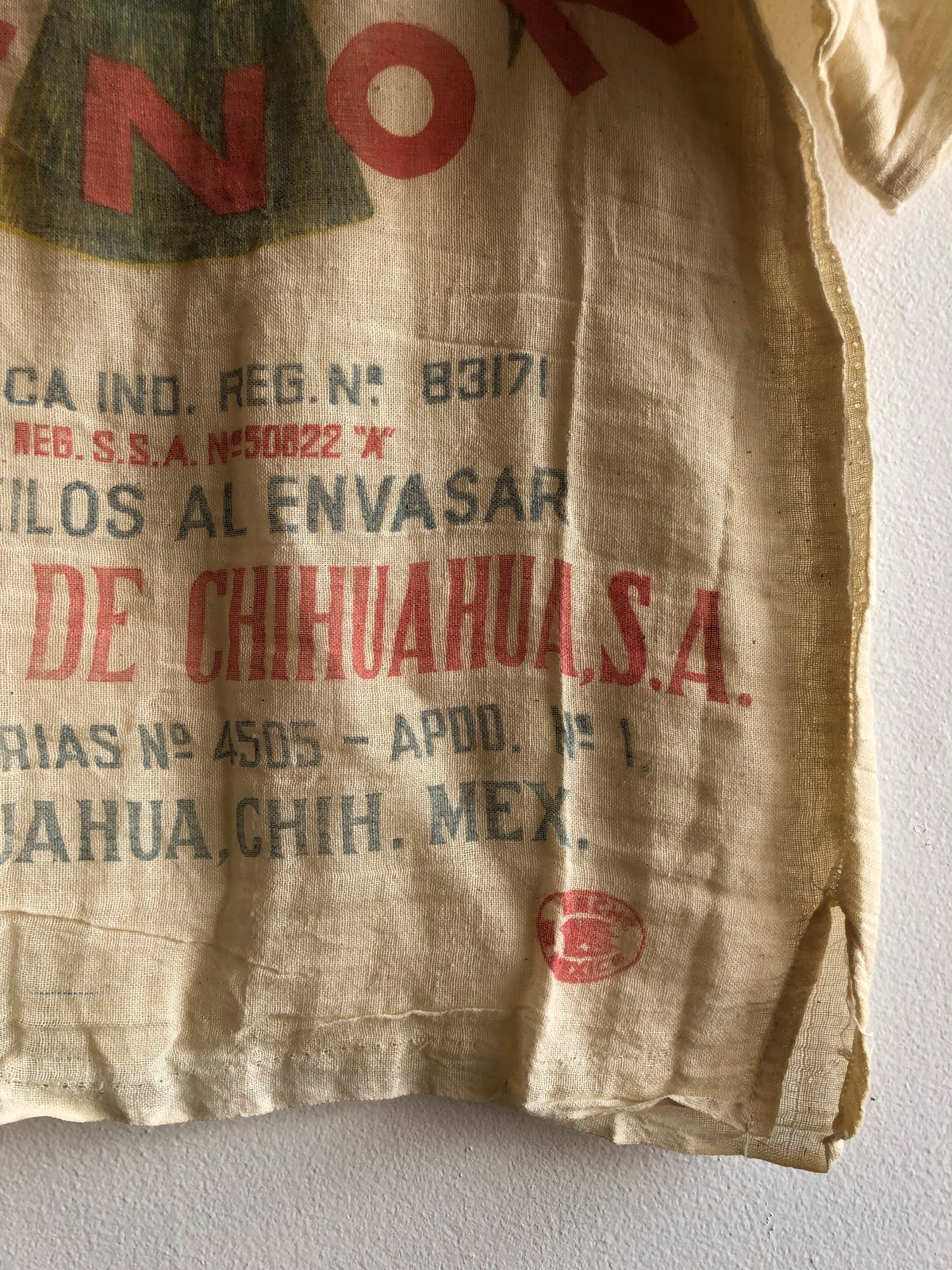Vintage 1960’s Feed Sack Shirt - La Lovely Vintage 