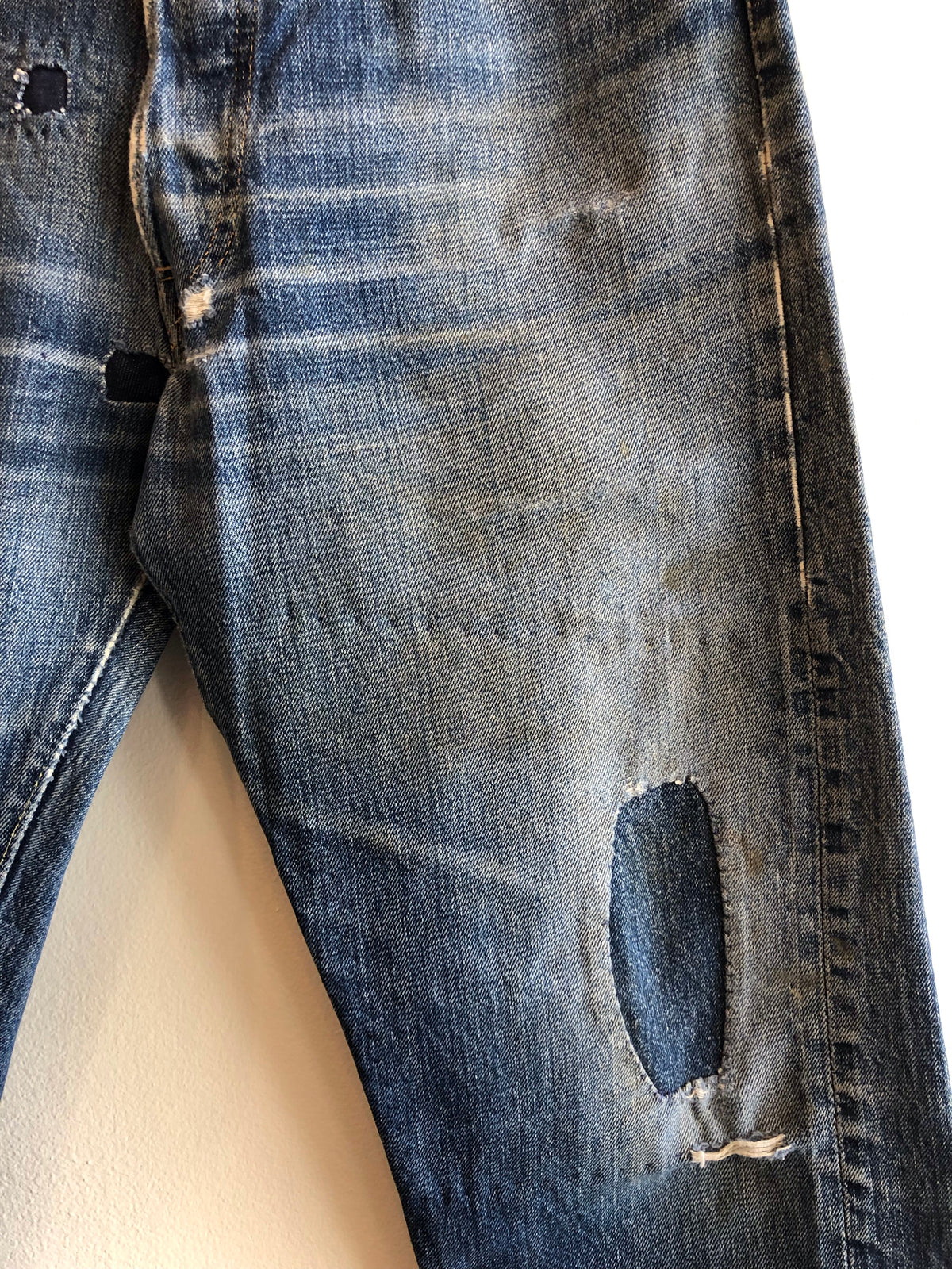 Vintage 1960’s Levi’s “Big E” 501 Selvedge Denim Jeans - La Lovely Vintage 