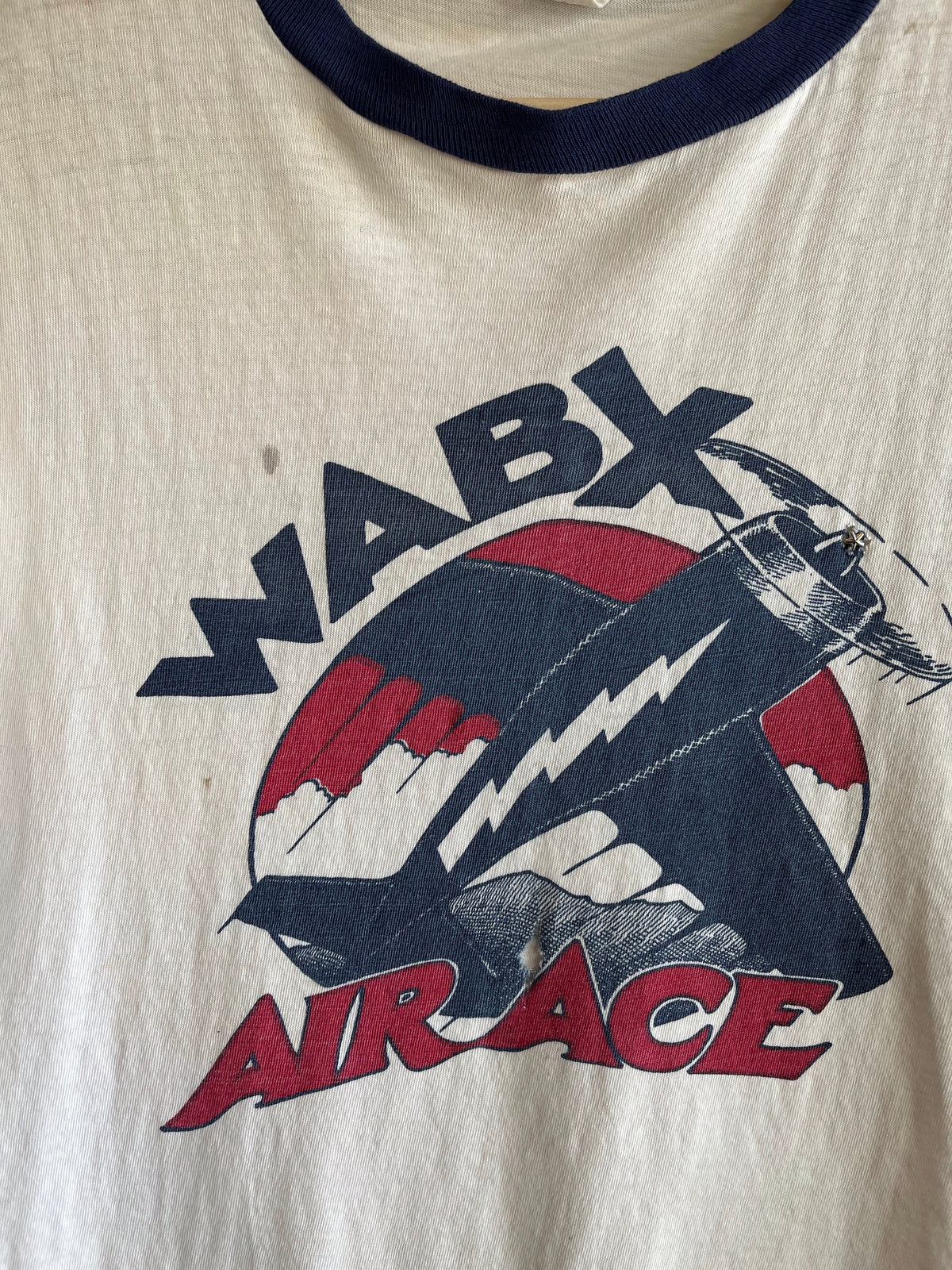 Vintage 1960/70’s “WABX Air Ace” T-Shirt - La Lovely Vintage 