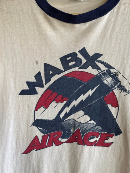 Vintage 1960/70’s “WABX Air Ace” T-Shirt - La Lovely Vintage 
