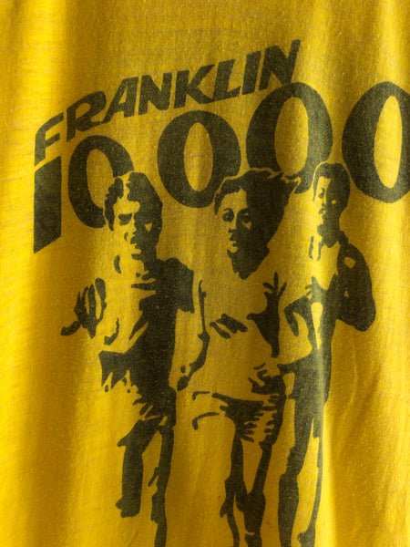 Vintage 1970’s “Franklin 10,000” Marathon T-Shirt
