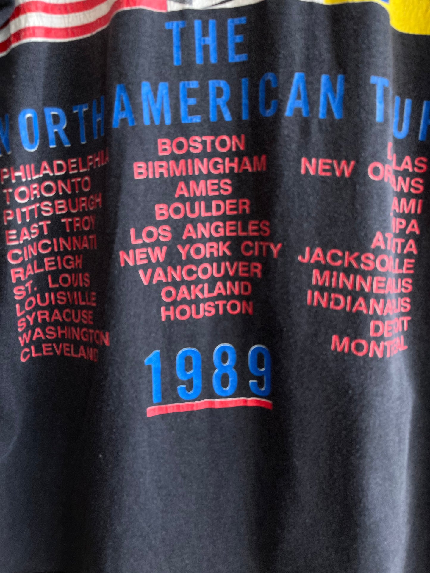 Vintage 1989 Rolling Stones Tour T-Shirt - La Lovely Vintage 