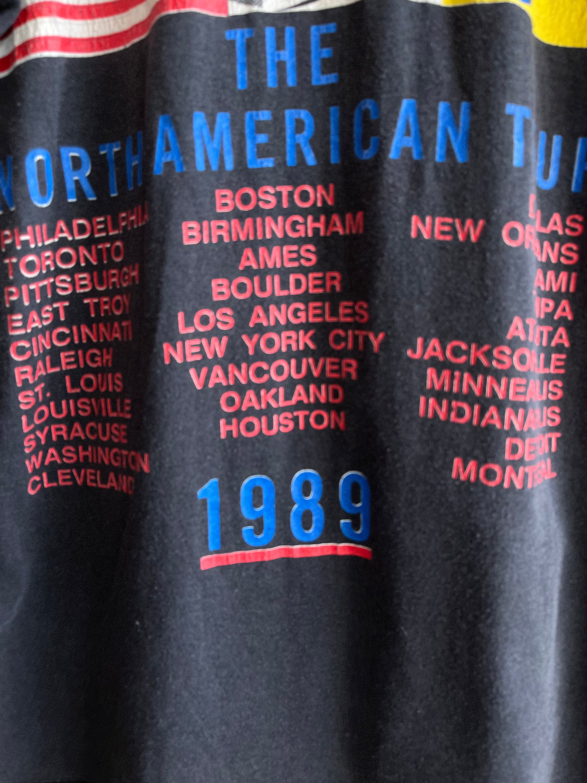 Vintage 1989 Rolling Stones Tour T-Shirt - La Lovely Vintage 