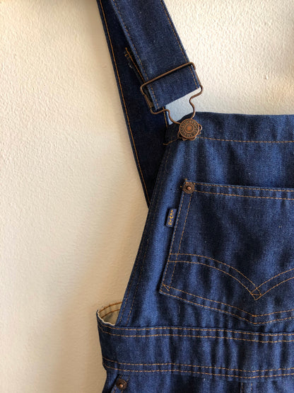 Vintage 1970’s Levi’s “Big E” One-Wash Overall Skirt - La Lovely Vintage 