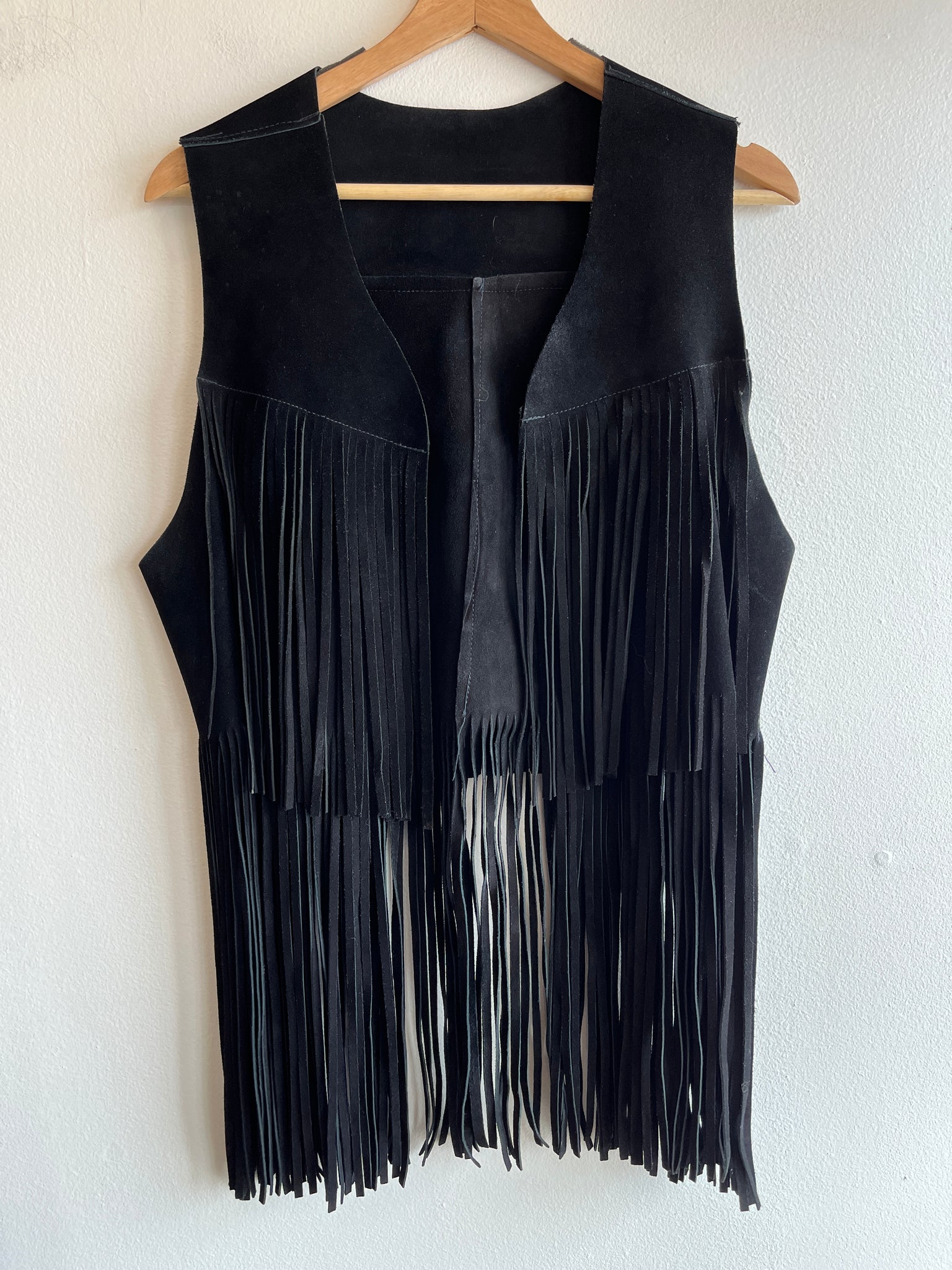 Vintage 1970’s Fringe Suede Vest