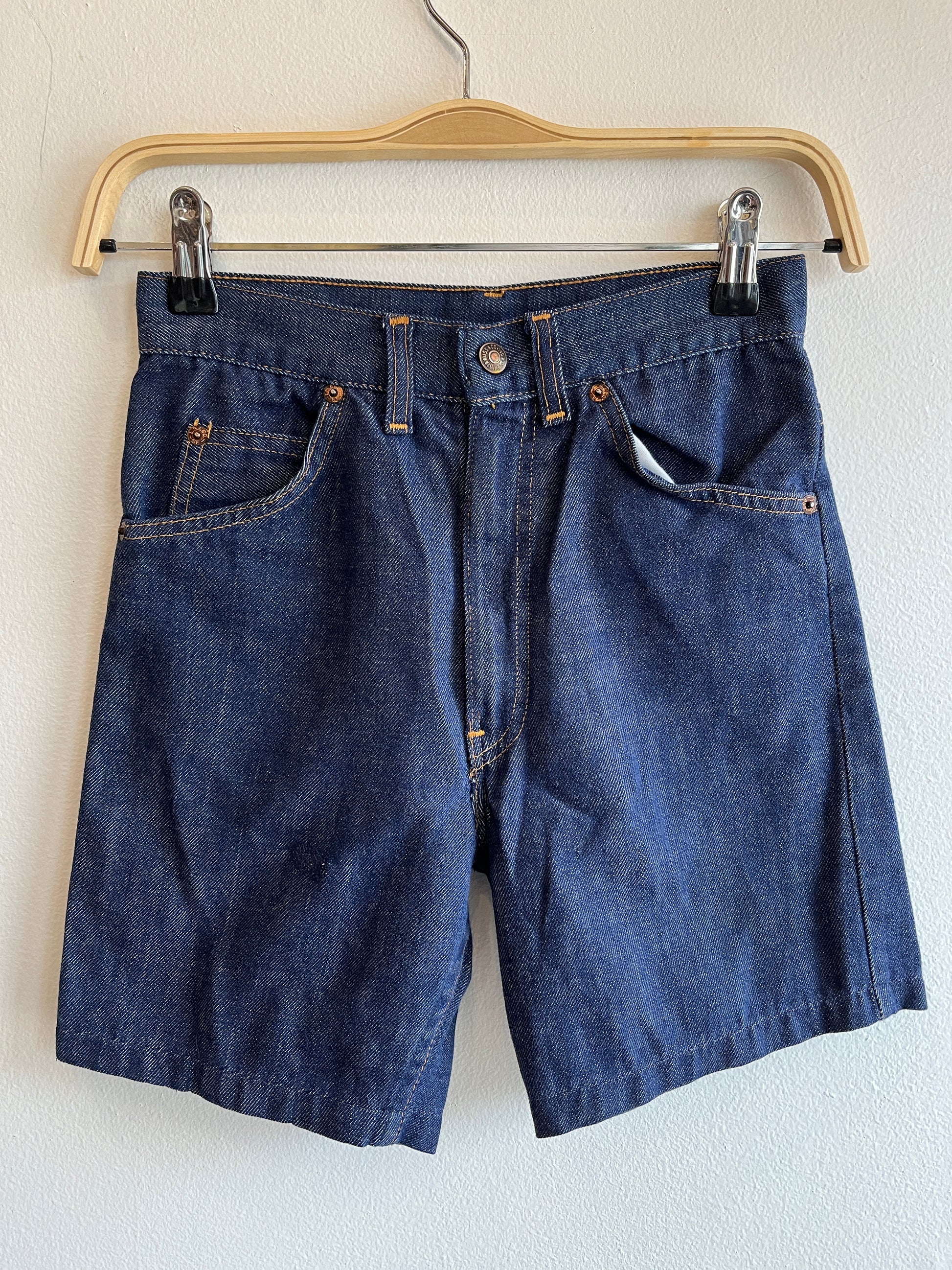 Vintage 1960’s Levi’s “Big E” Denim Shorts - La Lovely Vintage 