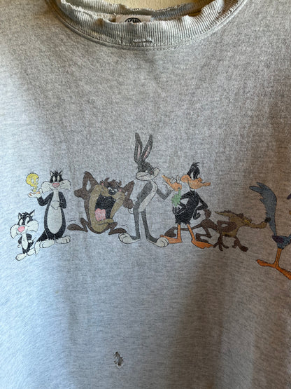Vintage 1990’s Thrashed Looney Toons Sweatshirt