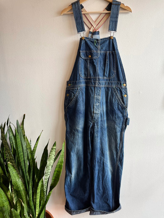 Vintage 1940’s Pointer Brand Low-Back Overalls - La Lovely Vintage 