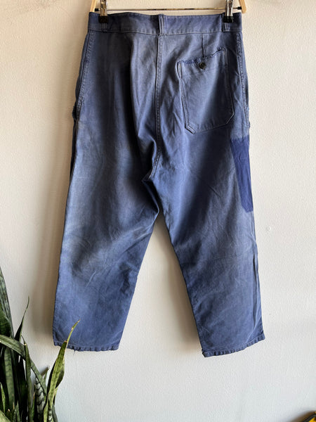 Vintage 1960’s French Workwear Moleskin Pants